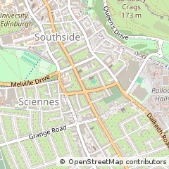 Map of Edinburgh, Midlothian