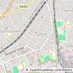Map of Cardiff