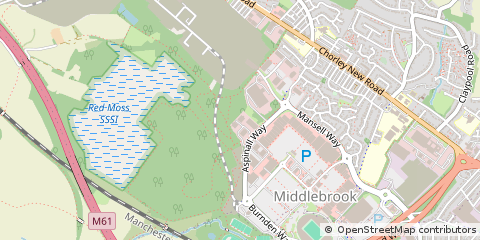 Map of Bolton