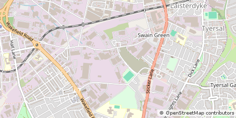 Map of Bradford