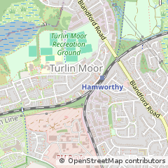 Map of Poole, Dorset