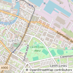 Map of Edinburgh