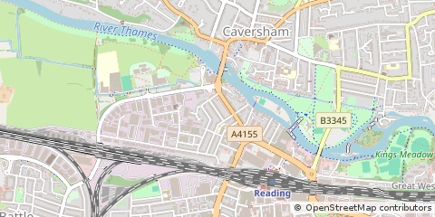 Map of Reading