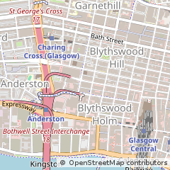 Map of Glasgow