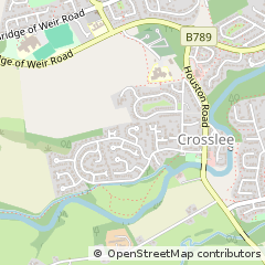Map of Johnstone, Renfrewshire