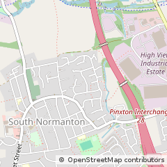 Map of Alfreton