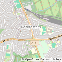 Map of Barnet