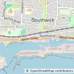 Map of Brighton, West Sussex