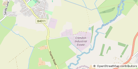 Map of Aylesbury, Buckinghamshire