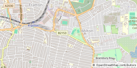 Map of Southsea