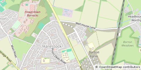 Map of Winchester