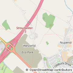 Map of Stonehouse, Gloucestershire