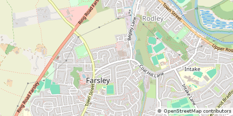 Map of Pudsey