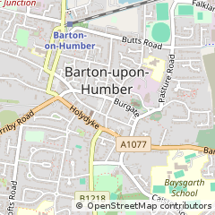 Map of Barton-Upon-Humber