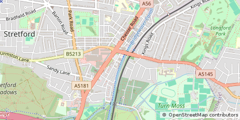 Map of Manchester