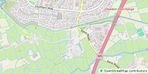 Map of Clevedon