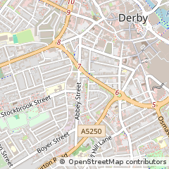 Map of Derby