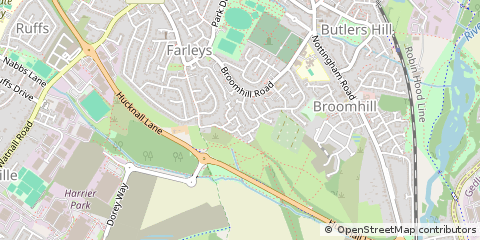 Map of Nottingham