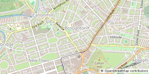 Map of Edinburgh