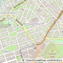 Map of Edinburgh