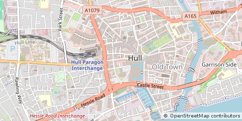 Map of Hull