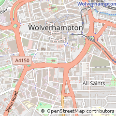 Map of Wolverhampton