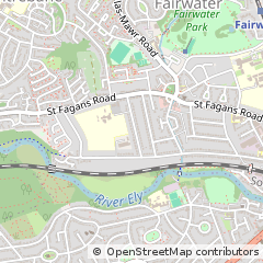 Map of Cardiff
