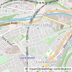 Map of Huddersfield