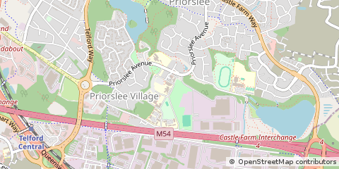 Map of Telford