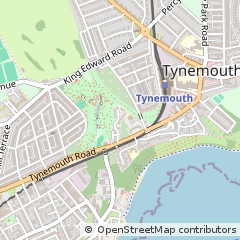 Map of North Shields