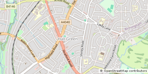 Map of Birmingham