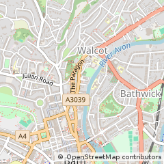Map of Bath