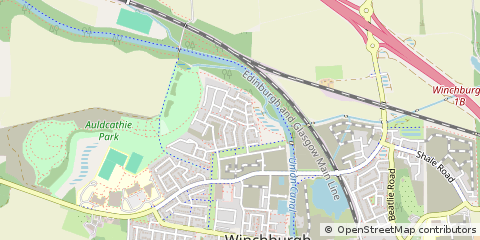 Map of Broxburn