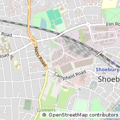 Map of Southend-on-SEA, Essex