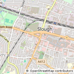 Map of Slough
