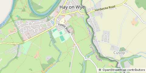 Map of HAY on WYE