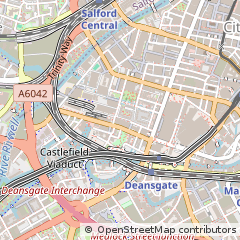Map of Manchester