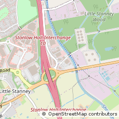 Map of Chester, Cheshire