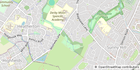 Map of Derby