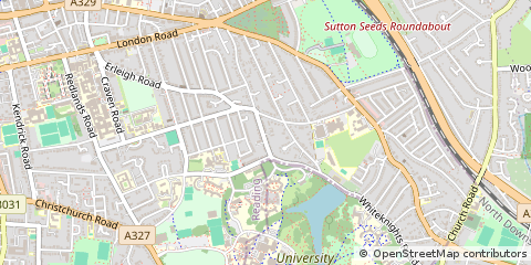 Map of Reading