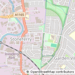 Map of Hull