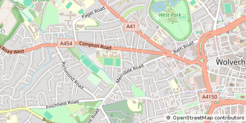 Map of Wolverhampton