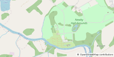 Map of Ripon, North Yorkshire
