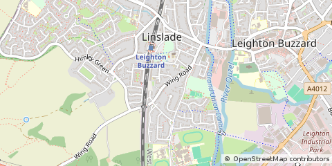 Map of Leighton Buzzard