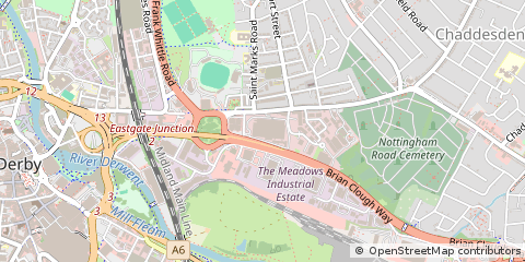 Map of Derby