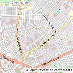 Map of Preston, Lancashire