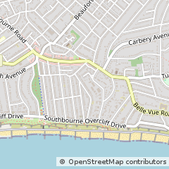 Map of Bournemouth