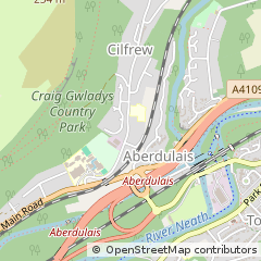 Map of Neath