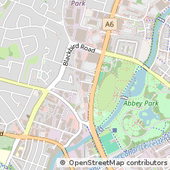 Map of Leicester