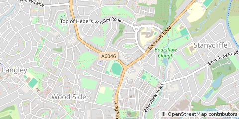 Map of Manchester